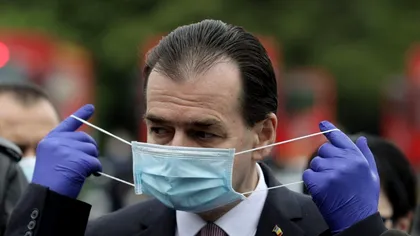 Ludovic Orban anunță sancțiuni dure pentru persoanele care nu vor purta mască de protecție după 15 mai
