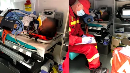 Scene de teroare în București. Polițist accidentat și tărât câțiva metri de un șofer din trafic. Vinovatul a fugit de la fața locului