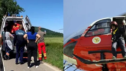 Misiune grea pentru un angajat SMURD. Bărbatul a înlemnit când a descoperit că victima unui accident este chiar băiețelul lui de 4 ani