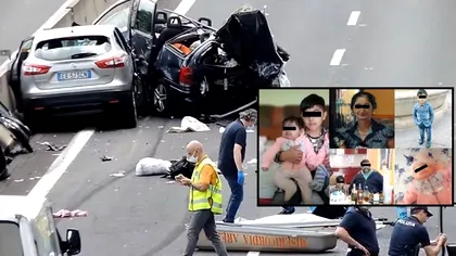 Ultima oră! Primele imagini cu cei patru români morți în tragicul accident din Italia: 