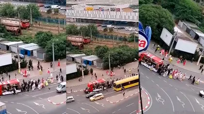 Imagini halucinante în Constanța. Înmormântare cu alai și lăutari în plină pandemie. Niciun participant nu purta mască