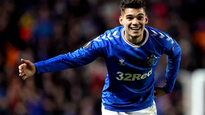 Ianis Hagi e marea vedetă în noul clip al lui Glasgow Rangers. Cum a apărut românul