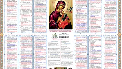 Calendar ortodox, 28 iulie 2020. Ce sfinți sunt prăznuiți astăzi