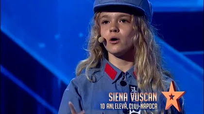 Ce s-a ales de Siena Vușcan, fetița care a câștiga 20.000 de euro la Românii au Talent