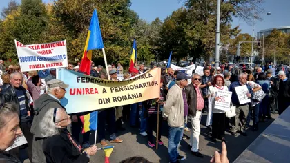 Pensii 2020. Pensionarii, proteste în toată țara. Ce se întâmplă în România