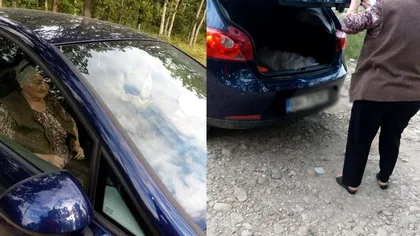 Imaginile sfâșietoare care au oripilat milioane de români. O bătrână aruncă în pădure un sac plin cu pui de pisică. Care este explicația ei