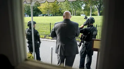 Incident armat lângă Casa Albă. Donald Trump a părăsit conferința de presă imediat