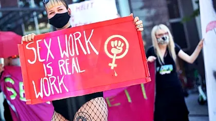 O prostituată din România protestează în Germania. Ce nemulțumiri are