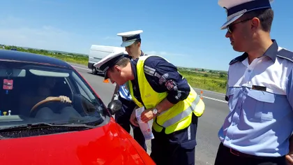 Razie de amploare în București, șoferii sunt trași pe dreapta. Se dau zeci de amenzi pentru cine încalcă legea