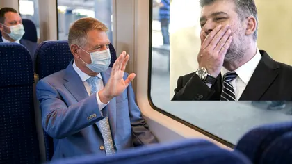 Detaliul rușinos observat de Ciolacu la inaugurarea lui Iohannis, de ieri. Ce a văzut la gara din Otopeni
