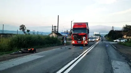 Accident mortal în această dimineață, pe DN1. Un biciclist a fost spulberat de un TIR. Cine este vinovat pentru tragedie