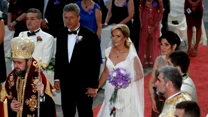 Gabriela Firea, nuntă de lux. Câte mii de euro i-a dat nașul Gigi Becali în plic. Cât noroc!