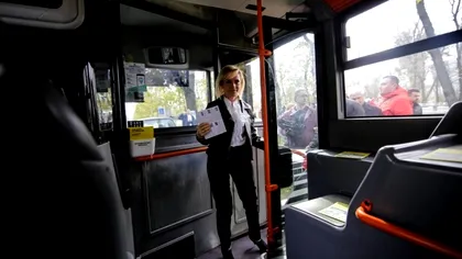 Gabriela Firea nu a mers cu autobuzul la viața ei! Imaginile din campania ei electorală sunt dovada VIDEO