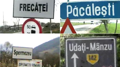 Localitățile din România cu denumiri amuzante. Îți e și rușine să spui că ești din Băicoi sau Spermezeu