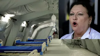 Monica Pop, dezvăluiri cutremurătoare despre spitalele de campanie COVID: ”Sunt goale!”