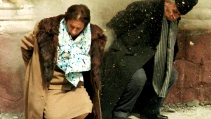 Cum arată cadavrele soților Ceaușescu. Singurele imagini cu trupurile lor, de la deshumare