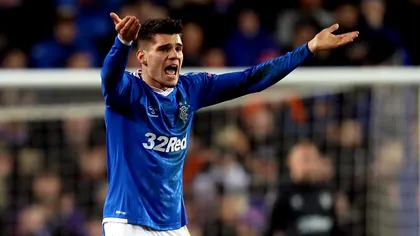 Video. Fanii lui Rangers, uluiţi de Ianis Hagi: 