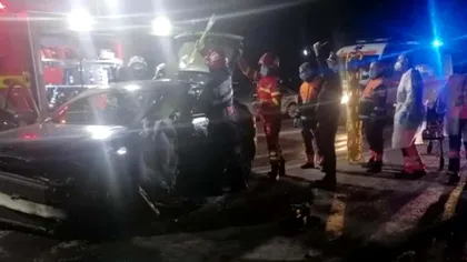 Accident extrem de grav în Slatina. Un bărbat a murit, iar alte cinci victime se luptă pentru viață. Greșeala comisă de unul dintre șoferi