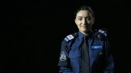 Cadetul Anului în Anglia e o româncă. Cine este Andreea Vlădeanu