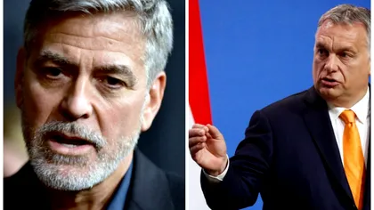 George Clooney l-a desființat pe Viktor Orban. Cum a putut să reacționeze guvernul Ungariei