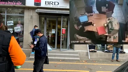 Greșeala făcută de hoțul care a jefuit banca din Sectorul 2. Poliția îl va prinde imediat