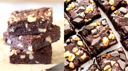 Rețetă brownie, cel mai iubit desert din America. Toată lumea se va bate pe el