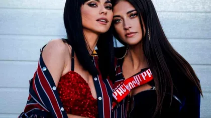 Imagini incendiare cu Inna și Antonia. Cum s-au atins cele două mari vedete din România