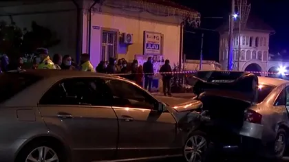 Jaf ca în filmele de acțiune în Jilava. Șapte mașini distruse și trei persoane rănite, în urma unui atac în plină stradă. Cu ce sumă fabuloasă au fugit cei doi hoți