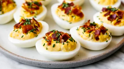 Cum se fac ouăle umplute. Gustarea favorită pentru Crăciun