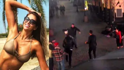 Soția de fotbalist pentru care bărbații s-au înjunghiat în Centrul Vechi. Despre cine e vorba