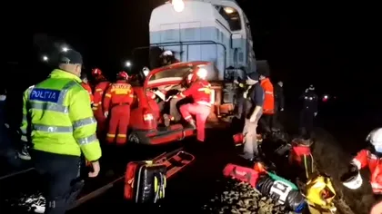 Accident mortal pe calea ferată. Un tată și fetițele sale de 5 și 6 ani, spulberați de tren în Bistrița-Năsăud. Cum s-a produs tragedia