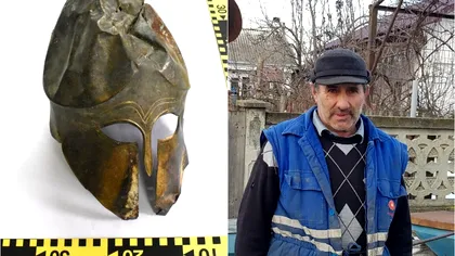 Ce secret ascunde coiful corintic descoperit în podul unui ieșean. Bărbatul e și el șocat