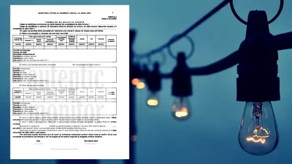Cum completezi 'formularul de ofertă' pentru piața liberă de energie electrică