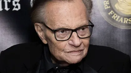 Larry King a murit. Tragedie fără margini în SUA: la început de an a avut și covid