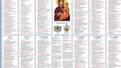 Calendar ortodox aprilie 2021. Cele mai importante sărbători creștine din această lună