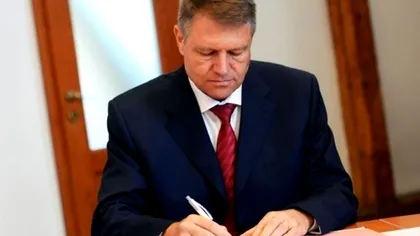 I-a eliberat din funcție chiar azi. Klaus Iohannis a semnat decretele, e oficial