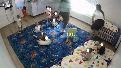 Momente înfiorătoare la o creșă din București. Infirmieră, acuzată că jignește și bate fără milă copiii. O fetiță abuzată a ajuns la psihiolog