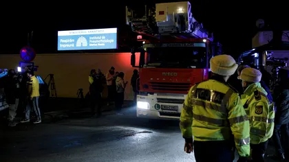 Incendiu la Spitalul 