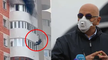 Raed Arafat, informații despre incendiul în care o femeie a sărit de la etaj sub privirile pompierilor: 
