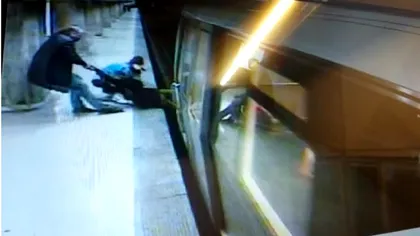 Adolescentă, salvată în ultima secundă din fața metroului. Tânăra voia să se sinucidă. Video șocant