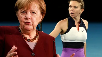 Angela Merkel a pus ochii pe Simona Halep. S-a aflat abia acum, ce a spus despre româncă