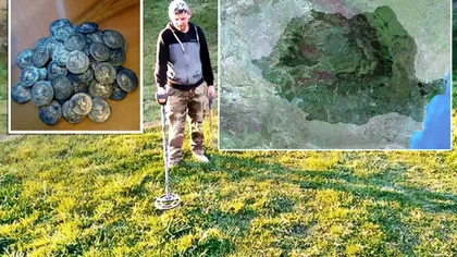 Comoara descoperită în România de un polițist din Olt: ”Zeiţa Fortuna şi toţi zeii norocului au fost cu mine”