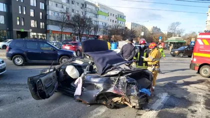 Accident înfiorător în București, produs de un șofer fără permis. Doi copii au fost grav răniți, în timp ce vinovatul a încercat să fugă