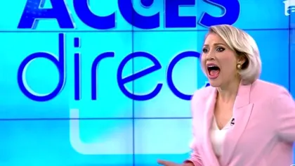 Mirela Vaida, atacată cu o cărămidă în direct la TV. Ce s-a întâmplat azi la Acces Direct e halucinant