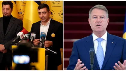 Partidul AUR, acuzații grave la adresa lui Klaus Iohannis. Cum i-ar discredita: „Are comandă externă”