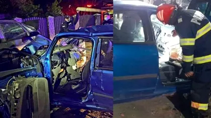 Accident înfiorător în Ialomița. Un copil de un an a murit pe loc, iar alte patru persoane se află în stare gravă