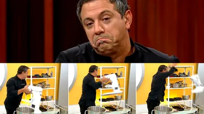 Eliminare în lacrimi de la Chefi la cuțite. Chef Sorin Bontea, dezamăgit total de rezultat