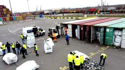 Descoperire ireală în portul Constanța. Ce se află în sacii de peste 200 de tone, de fapt