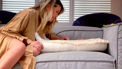 Gina Pistol, pentru prima dată în oraș după naștere. A șocat pe toată lumea