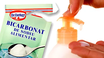 A pus bicarbonat de sodiu în săpun lichid și s-a spălat pe mâini. Ce truc genial și ieftin a descoperit